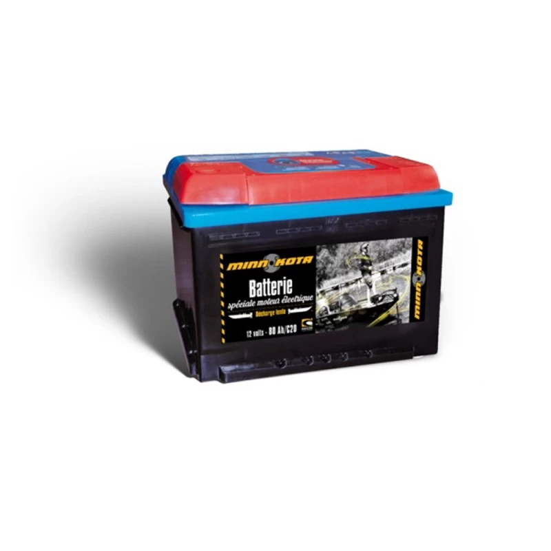 BATTERIE ETANCHE MINN KOTA DECHARGE LENTE 12V 80AH – Image 2