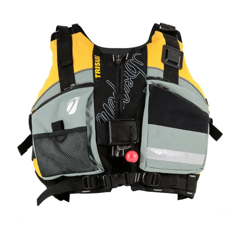 GILET AQUADESIGN TRISULI 70 N JAUNE – Image 2