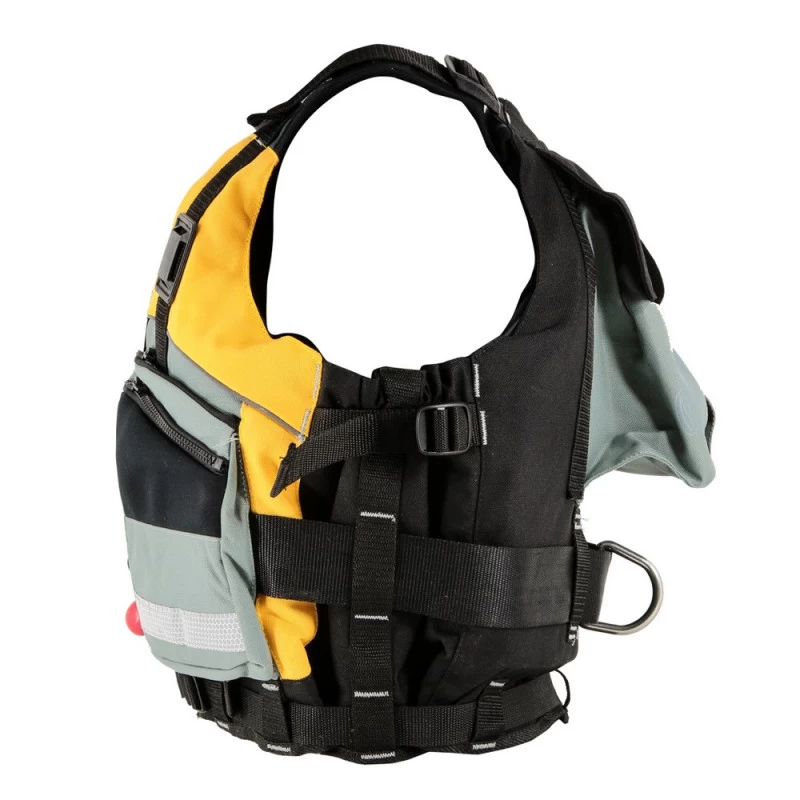 GILET AQUADESIGN TRISULI 70 N JAUNE – Image 5