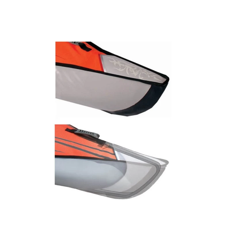 KAYAK GONFLABLE ADVANCED ELEMENTS FRAME CONVERTIBLE ELITE ROUGE – Image 3