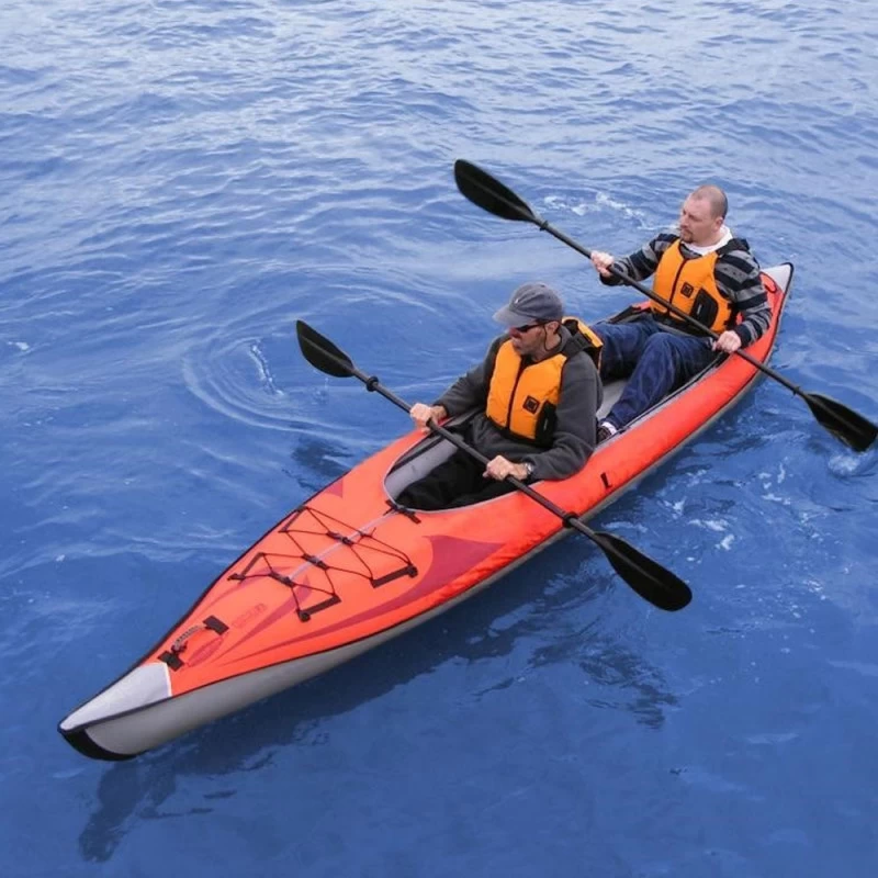 KAYAK GONFLABLE ADVANCED ELEMENTS FRAME CONVERTIBLE ELITE ROUGE – Image 4
