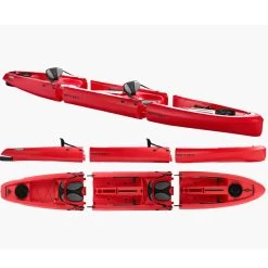 Kayak Modulable Point 65 Mojito Tandem Rouge