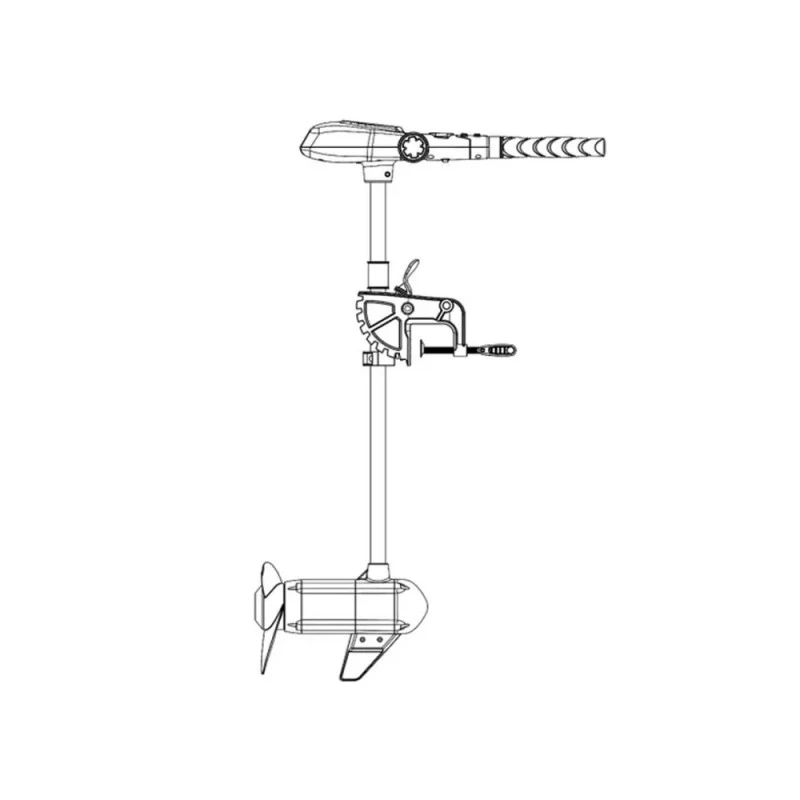 MOTEUR ÉLECTRIQUE BRUSHLESS ORANGE MARINE 80 LBS – Image 12