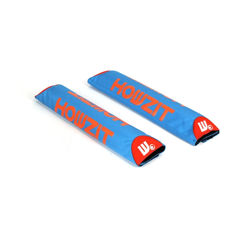 LOT DE 2 MOUSSES DE BARRE DE TOIT SMALL HOWZIT BLEU – Image 2