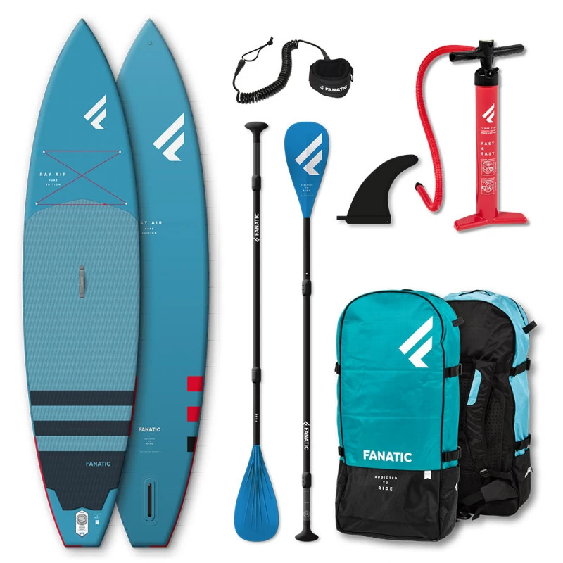 PADDLE FANATIC RAY AIR 11.6x31 PURE 2022 GONFLABLE COMPLET – Image 2