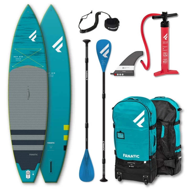 PADDLE FANATIC RAY AIR 12.6x32 PREMIUM 2022 GONFLABLE COMPLET – Image 2