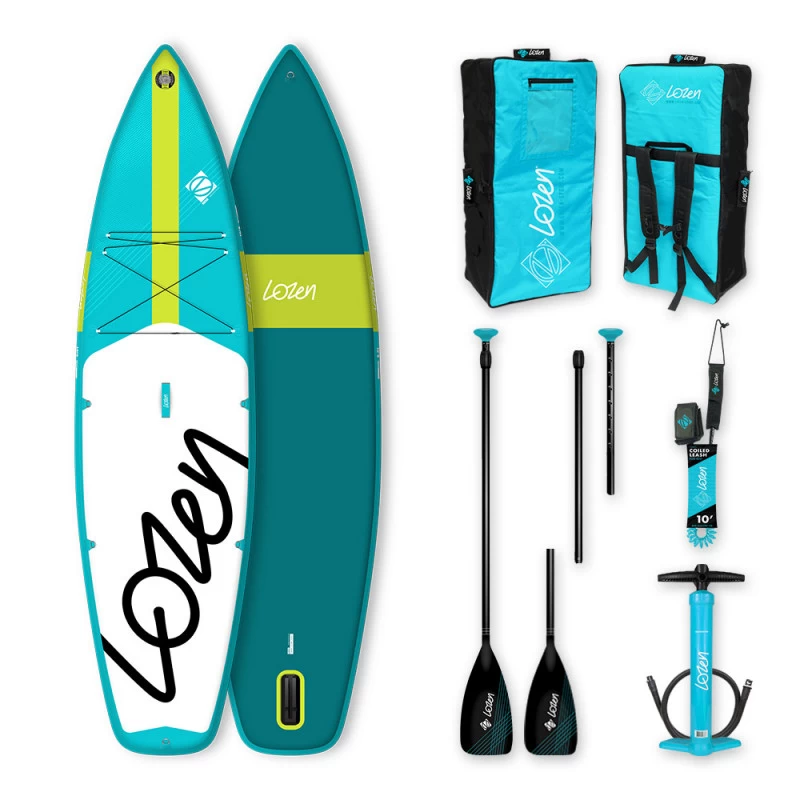 PADDLE GONFLABLE LOZEN 10.8 BLEU – Image 2