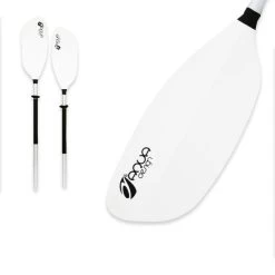 PAGAIE KAYAK AQUADESIGN WHITE 2 PARTIES 215CM