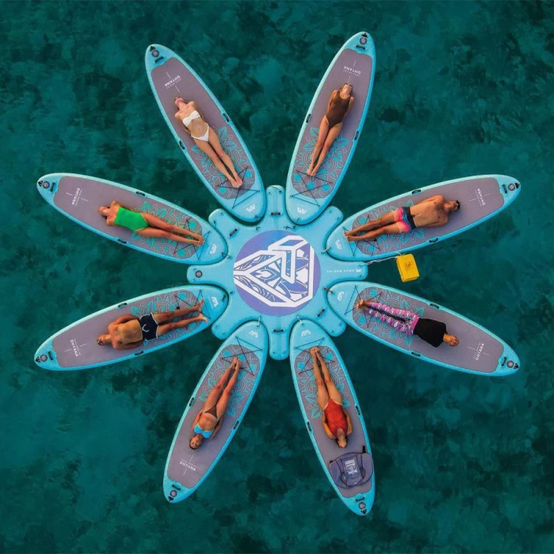 PLATEFORME YOGA GONFLABLE AQUA MARINA YOGA DOCK 2023 – Image 3