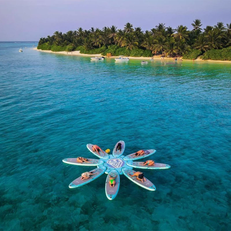 PLATEFORME YOGA GONFLABLE AQUA MARINA YOGA DOCK 2023 – Image 4